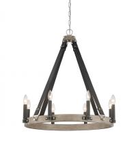 Minka-Lavery 3878-693 - 8 LIGHT CHANDELIER