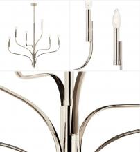 Kichler 52673PN - Chandelier 6Lt