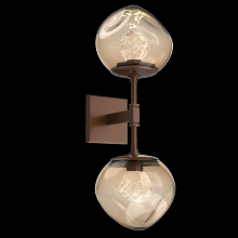 Hammerton IDB0095-02-BB-ZB-L3 - Luna Double Sconce