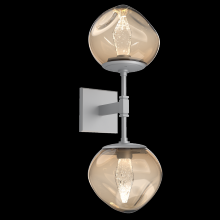 Hammerton IDB0095-02-CS-GB-L3 - Luna Double Sconce