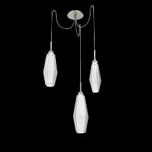 Hammerton SCB0049-03-BS-RC-C01-L3 - Aalto Round 3pc Swag Multi-Pendant