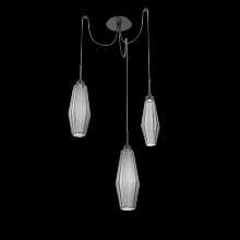 Hammerton SCB0049-03-MB-RS-C01-L3 - Aalto Round 3pc Swag Multi-Pendant