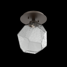 Hammerton SMB0039-01-FB-S-L1 - Single Glass Sconce & Flush Mount - Gem