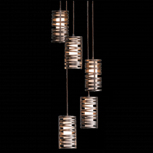 Hammerton CHB0013-08-BB-F-C01-L3 - Tempest Round 8pc Multi-Pendant