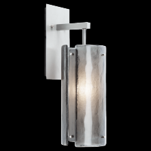 Hammerton IDB0044-14-NB-SG-E2 - Textured Glass Sconce - 14-Inch