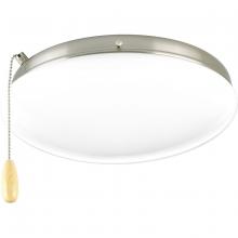 Progress P2602-09WB - Two-Light Universal Opal Glass Fan Light Kit