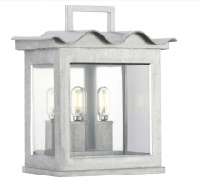 Progress P560297-141 - POINT DUMEÂ® by Jeffrey Alan Marks for Progress Lighting Seamoor Galvanized Finish Outdoor Wall Lant