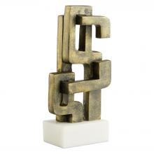 Cyan Designs 11504 - Segovia Sculpture Designed by J Kent Martin White & Black