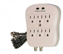 Satco Products Inc. 91/228 - 6 Outlet Coax Surge Protector