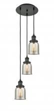Innovations Lighting 113F-3P-BK-G58 - Cone - 3 Light - 12 inch - Matte Black - Cord hung - Multi Pendant
