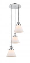 Innovations Lighting 113F-3P-PC-G41 - Cone - 3 Light - 14 inch - Polished Chrome - Cord hung - Multi Pendant