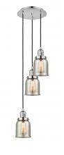 Innovations Lighting 113F-3P-PN-G58 - Cone - 3 Light - 12 inch - Polished Nickel - Cord hung - Multi Pendant