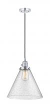 Innovations Lighting 201CSW-PC-G44-L-LED - Cone - 1 Light - 12 inch - Polished Chrome - Cord hung - Mini Pendant