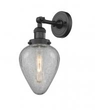 Innovations Lighting 203-BK-G165-LED - Geneseo - 1 Light - 7 inch - Matte Black - Adjustable Sconce