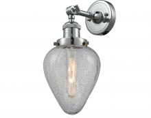 Innovations Lighting 203-PC-G165-LED - Geneseo - 1 Light - 7 inch - Polished Chrome - Adjustable Sconce