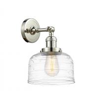 Innovations Lighting 203-PN-G713-LED - Bell - 1 Light - 8 inch - Polished Nickel - Adjustable Sconce