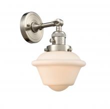 Innovations Lighting 203SW-SN-G531-LED - Oxford - 1 Light - 8 inch - Brushed Satin Nickel - Sconce