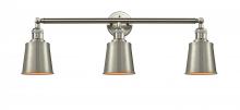 Innovations Lighting 205-SN-M9-SN-LED - Addison - 3 Light - 32 inch - Brushed Satin Nickel - Bath Vanity Light