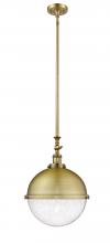 Innovations Lighting 206-BB-HFS-124-BB-LED - Hampden - 1 Light - 13 inch - Brushed Brass - Stem Hung - Pendant