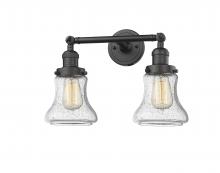 Innovations Lighting 208-OB-G194-LED - Bellmont - 2 Light - 17 inch - Oil Rubbed Bronze - Adjustable Bath Vanity Light