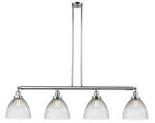 Innovations Lighting 214-PC-G222 - Seneca Falls - 4 Light - 51 inch - Polished Chrome - Stem Hung - Adjustable Island Light
