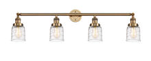 Innovations Lighting 215-BB-G513-LED - Bell - 4 Light - 42 inch - Brushed Brass - Adjustable Bath Vanity Light