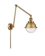 Innovations Lighting 238-BB-HFS-64-BB-LED - Hampden - 1 Light - 7 inch - Brushed Brass -Adjustable Swing Arm