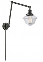 Innovations Lighting 238-OB-G532-LED - Oxford - 1 Light - 8 inch - Oil Rubbed Bronze -Adjustable Swing Arm