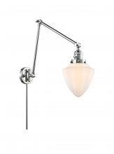 Innovations Lighting 238-PC-G661-7-LED - Bullet - 1 Light - 7 inch - Polished Chrome -Adjustable Swing Arm