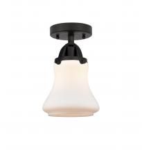 Innovations Lighting 288-1C-BK-G191-LED - Bellmont - 1 Light - 6 inch - Matte Black - Semi-Flush Mount