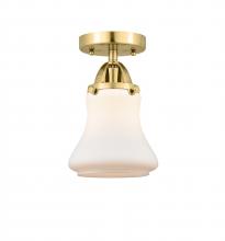 Innovations Lighting 288-1C-SG-G191-LED - Bellmont - 1 Light - 6 inch - Satin Gold - Semi-Flush Mount