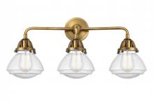 Innovations Lighting 288-3W-BB-G324-LED - Olean - 3 Light - 25 inch - Brushed Brass - Bath Vanity Light