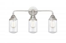 Innovations Lighting 288-3W-PC-G312-LED - Dover - 3 Light - 23 inch - Polished Chrome - Bath Vanity Light