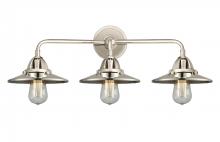 Innovations Lighting 288-3W-PN-M1-PN-LED - Railroad - 3 Light - 26 inch - Polished Nickel - Bath Vanity Light