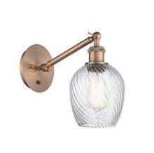 Innovations Lighting 317-1W-AC-G292 - Salina - 1 Light - 6 inch - Antique Copper - Adjustable Sconce