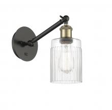 Innovations Lighting 317-1W-BAB-G342-LED - Hadley - 1 Light - 5 inch - Black Antique Brass - Adjustable Sconce