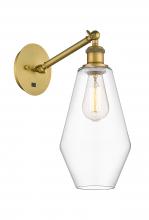 Innovations Lighting 317-1W-BB-G652-7-LED - Cindyrella - 1 Light - 7 inch - Brushed Brass - Adjustable Sconce