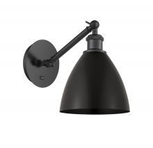 Innovations Lighting 317-1W-BK-MBD-75-BK-LED - Bristol - 1 Light - 8 inch - Matte Black - Adjustable Sconce