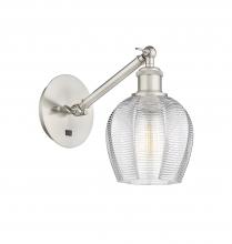 Innovations Lighting 317-1W-SN-G462-6-LED - Norfolk - 1 Light - 6 inch - Brushed Satin Nickel - Adjustable Sconce