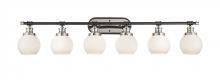 Innovations Lighting 340-6W-BPN-G3401-6-LED - Saybrook - 6 Light - 48 inch - Black Polished Nickel - Bath Vanity Light