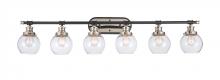 Innovations Lighting 340-6W-BPN-G3402-6-LED - Saybrook - 6 Light - 48 inch - Black Polished Nickel - Bath Vanity Light