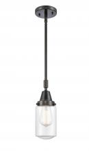 Innovations Lighting 447-1S-BK-G312-LED - Dover - 1 Light - 5 inch - Matte Black - Mini Pendant