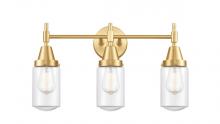 Innovations Lighting 447-3W-SG-G312-LED - Dover - 3 Light - 23 inch - Satin Gold - Bath Vanity Light