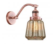 Innovations Lighting 515-1W-AC-G146 - Chatham - 1 Light - 7 inch - Antique Copper - Adjustable Sconce