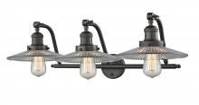 Innovations Lighting 515-3W-OB-G2-LED - Halophane - 3 Light - 28 inch - Oil Rubbed Bronze - Adjustable Bath Vanity Light