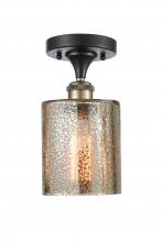 Innovations Lighting 516-1C-BAB-G116 - Cobbleskill - 1 Light - 5 inch - Black Antique Brass - Semi-Flush Mount