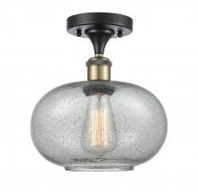 Innovations Lighting 516-1C-BAB-G247-LED - Gorham - 1 Light - 10 inch - Black Antique Brass - Semi-Flush Mount