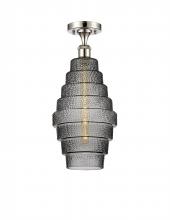 Innovations Lighting 516-1C-PN-G673-8 - Cascade - 1 Light - 8 inch - Polished Nickel - Semi-Flush Mount