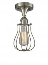 Innovations Lighting 516-1C-SN-CE513-LED - Muselet - 1 Light - 6 inch - Brushed Satin Nickel - Flush Mount