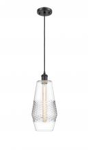 Innovations Lighting 516-1P-BK-G682-7-LED - Windham - 1 Light - 7 inch - Matte Black - Cord hung - Mini Pendant